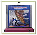 Convention display table topphotomural panels